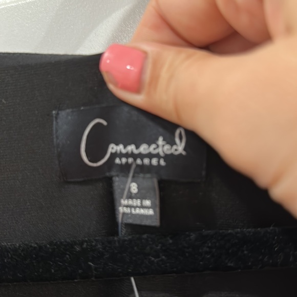 Connected Apparel two layered midi dress size 8 - Picture 4 of 11